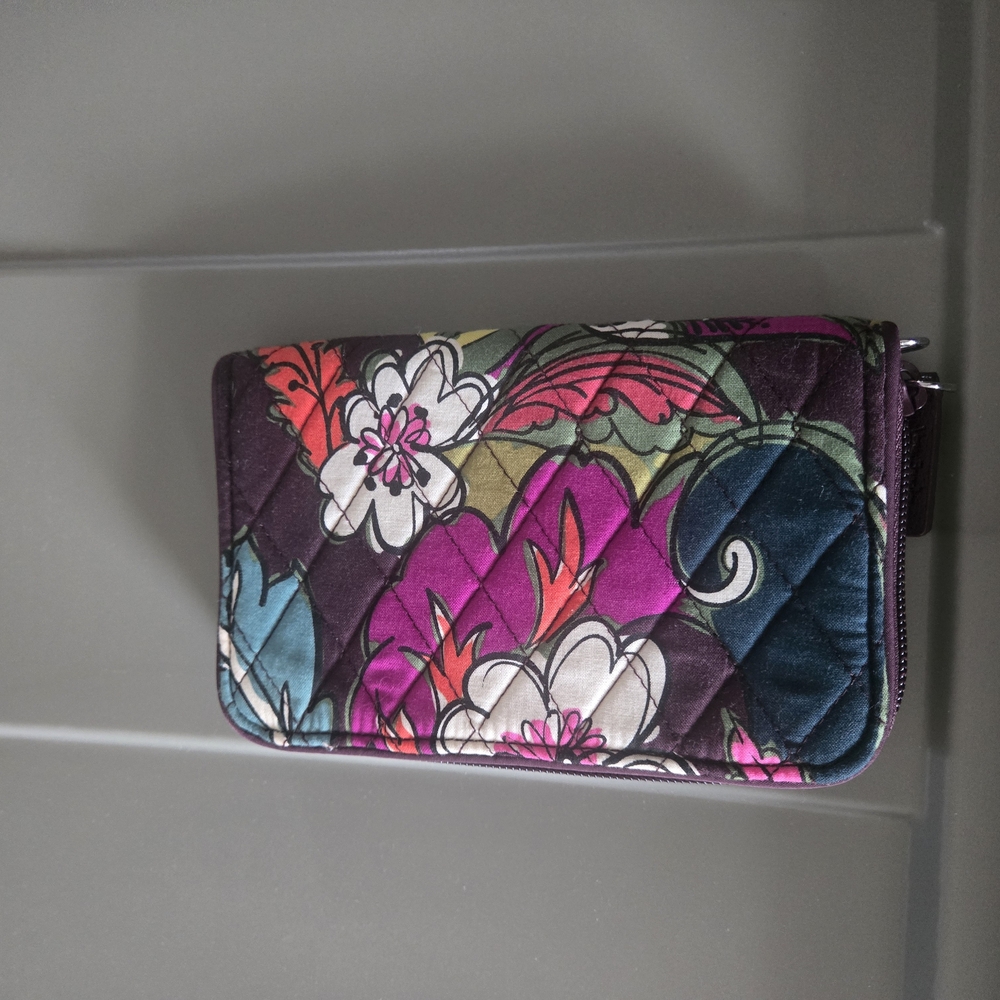 Floral Quilted Women's Wallet